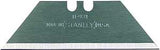 STANLEY 11-931 Utility Blade, 2-7/16 in L, Carbon Steel, 2-Point, 1/PK