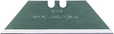 STANLEY 11-931 Utility Blade, 2-7/16 in L, Carbon Steel, 2-Point, 1/PK