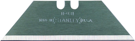 STANLEY 11-931 Utility Blade, 2-7/16 in L, Carbon Steel, 2-Point, 1/PK