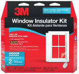 Scotch 2120 Window Insulation Kit, 60 in W, 0.75 mil Thick, 36 in L, Plastic, Clear