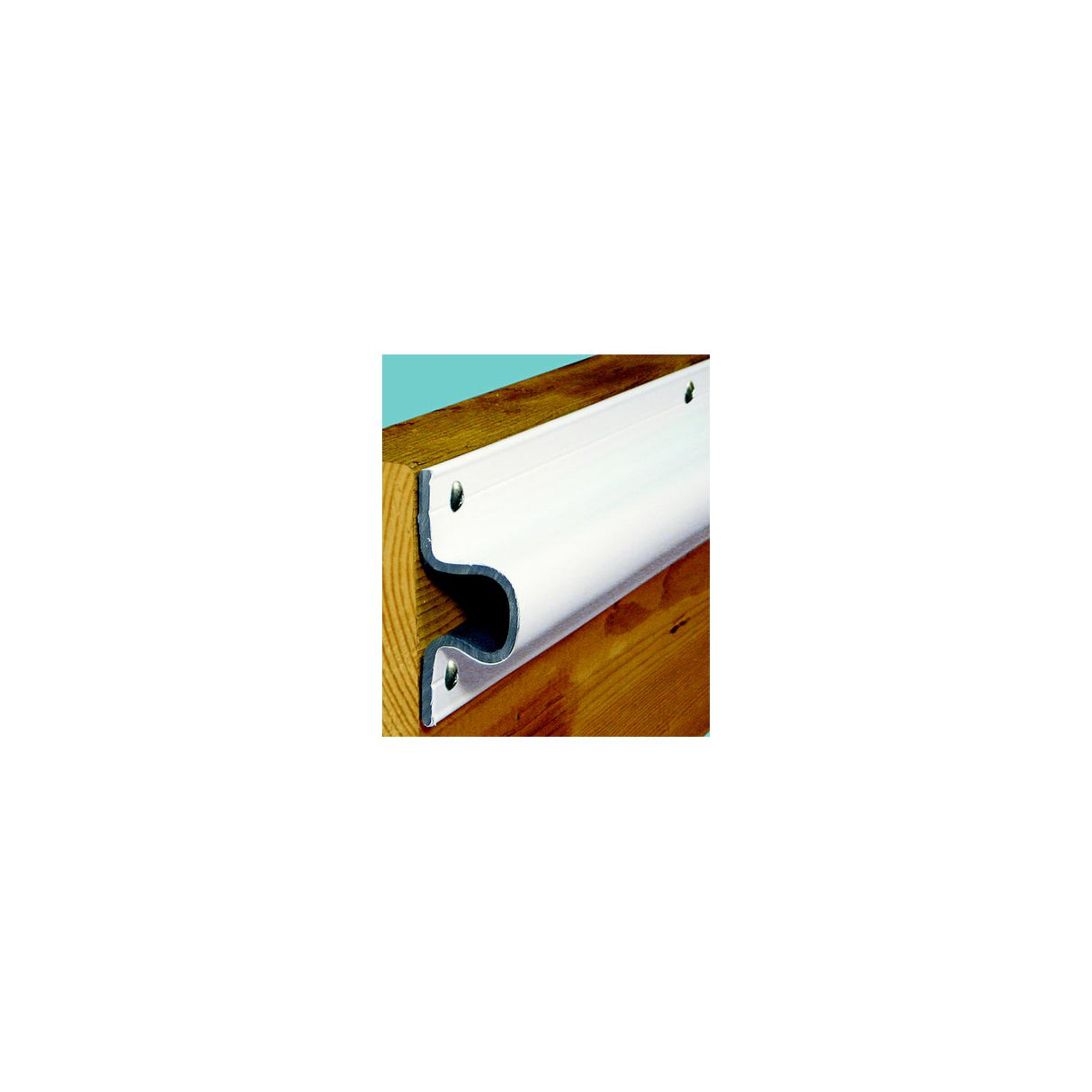 Dock Edge 1132F "C" Guard Economy Dock Bumper White