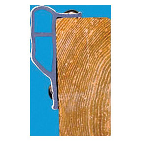 Dock Edge DE1136F Economy Dock Guard Profile, 10' Roll, White