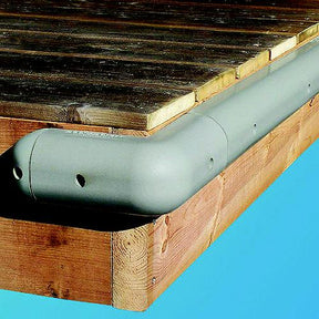 Dock Edge 1155F Small DocKap, 1-1/4", White