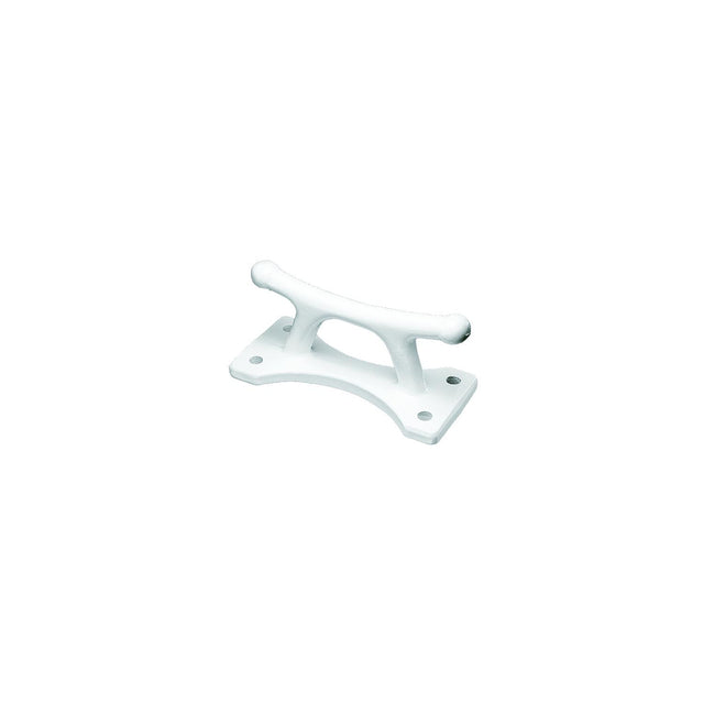 Dock Edge 2504WF Classic Dock Cleat, 4-1/2″ White Powder Coated Almag