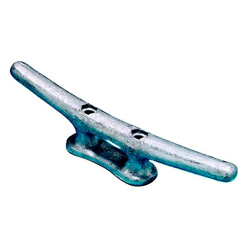 Dock Edge 2814F Cast Iron Dock Cleat, Galvanized, 14″
