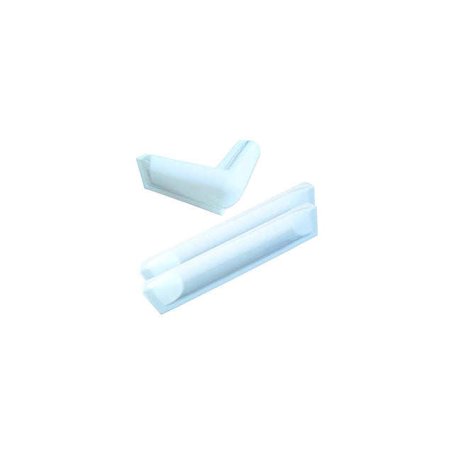 Dock Edge 73100F Dock Bumper Kit, White w/ 1ea Corner and 2ea Straight Bumpers
