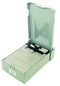 Cutler-Hammer DP Series DPU222RP Disconnect Switch, Non-Fused, Pullout, 5.4 in L, 60 A, 120/240 V, Gray