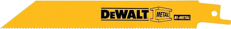 DEWALT DW4839B Reciprocating Saw Blade, 12 in L, 10/14 TPI