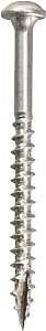 Kreg SML-C250S5-50 Pocket-Hole Screw, #8 Thread, 2-1/2 in L, Coarse Thread, Maxi-Loc Head, Square Drive, 50/PK