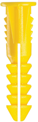 Cobra Anchors 185R Screw Anchor, #4-6 Thread, 7/8 in L, Polyethylene, 75 lb, 40/PK