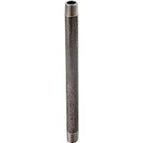 ProSource 11/4X4 Pipe Nipple, 1-1/4 in, Male, Steel, SCH 40 Schedule, 4 in L