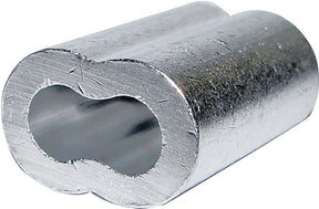 Campbell 7670804 Cable Ferrule, For: 1/16 in Rope, 1/16 in Dia Cable, Aluminum