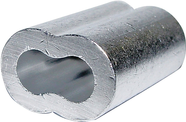 Campbell 7670804 Cable Ferrule, For: 1/16 in Rope, 1/16 in Dia Cable, Aluminum