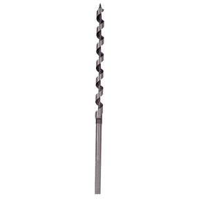Irwin 49905 Power Drill Auger Bit, 5/16 in Dia, 7-1/2 in OAL, Solid Center Flute, 1-Flute, 7/32 in Dia Shank, Hex Shank