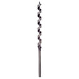 Irwin 49906 Power Drill Auger Bit, 3/8 in Dia, 7-1/2 in OAL, Solid Center Flute, 1-Flute, 7/32 in Dia Shank, Hex Shank