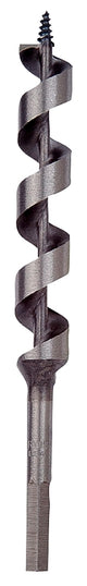 Irwin I-100 Series 49907 Power Drill Auger Bit, 7/16 in Dia, 7-1/2 in OAL, Solid Center Flute, 1-Flute, Hex Shank