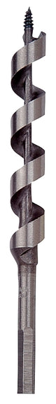 Irwin I-100 Series 49910 Power Drill Auger Bit, 5/8 in Dia, 7-1/2 in OAL, Solid Center Flute, 1-Flute, Hex Shank