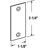 Defender Security U 9497 Filler Plate, Steel, Brass