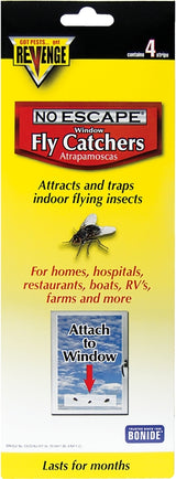 Bonide REVENGE 46200 Fly Catcher, Solid, 4 Pack