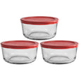 Anchor Hocking Clear Food Storage Container Set 1 pk