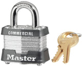 Padlock Steel 4Pin 1-1/2In