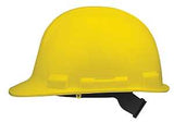 Safety Works SWX00345-01 Hard Hat, Yellow, 4-Point Textile Suspension, HDPE Shell, Class: E, Slip Ratchet Wheel Ratchet