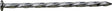ProFIT 0010132 Deck Nail, 6D, 2 in L, Steel, Hot-Dipped Galvanized, Flat Head, Spiral Shank, 50 lb
