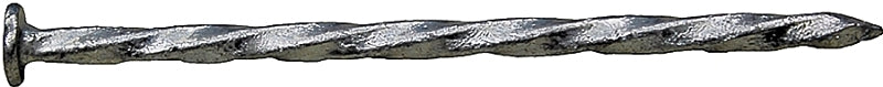 ProFIT 0010132 Deck Nail, 6D, 2 in L, Steel, Hot-Dipped Galvanized, Flat Head, Spiral Shank, 50 lb