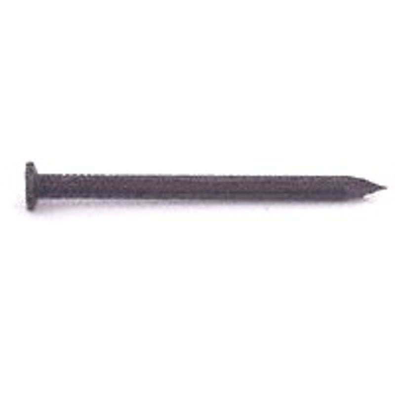 ProFIT 0029153 Nail, Fluted Concrete Nails, 8D, 2-1/2 in L, Steel, Brite, Flat Head, Fluted Shank, 25 lb