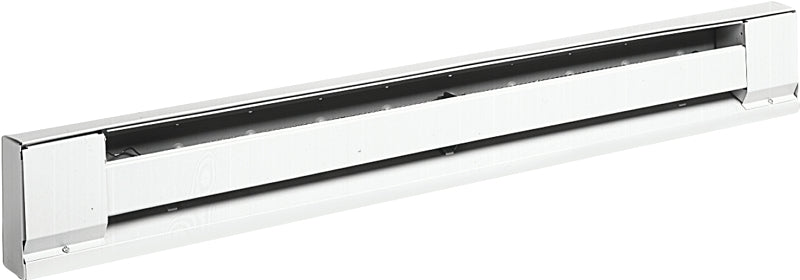 TPI 2900S Series H2905-028S Baseboard Heater, 2.1/1.8 A, 208/240 V, 1706/1275 Btu/hr BTU, Ivory