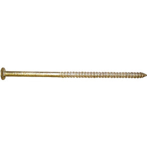 Maze STORMGUARD S229A Series S229A530 Wood Siding Nail, Hand Drive, 3 in L, Steel, Galvanized, Checkered Head, 5 lb