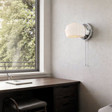 Boston Harbor W39CH01LS-34473L Bracket Wall Light Fixture, 60 W, 1-Lamp, A19 or CFL Lamp, Steel Fixture, Chrome Fixture