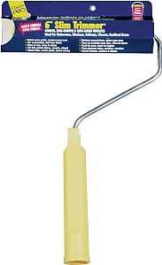Foampro 75 Slim Trimmer Roller, 12 in L Handle, Foam Cover, 6 in L Roller