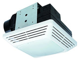 Air King BFQL70 Exhaust Fan, 0.5 A, 120 V, 70 cfm Air, 2 sones, LED Lamp, 4 in Duct, White
