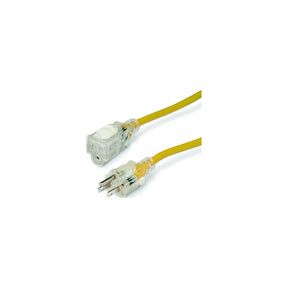 Marinco 150050 15A Marine Grade Lighted, Locking Extension Cord, 50'