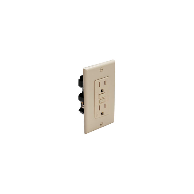 Marinco 1591-FI Ground Fault Circuit Interrupter (GFCI), Ivory