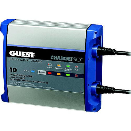 Guest 2710A ChargePro On-Board Battery Charger, 10 Amps, 1 Bank