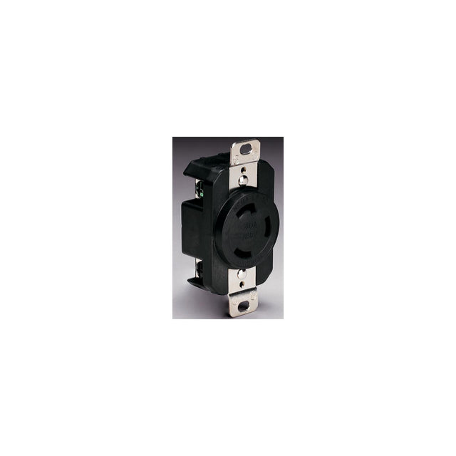 Marinco 3-Wire 30 Amp/125V Locking Charging/Trolling System Receptacle