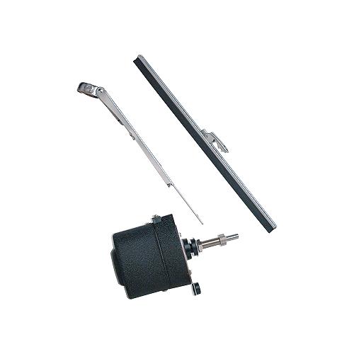 Marinco STD Wiper Kit 12V (Includes Motor, 11.5″ S/S Curved Blade and Adj. S/S Arm)
