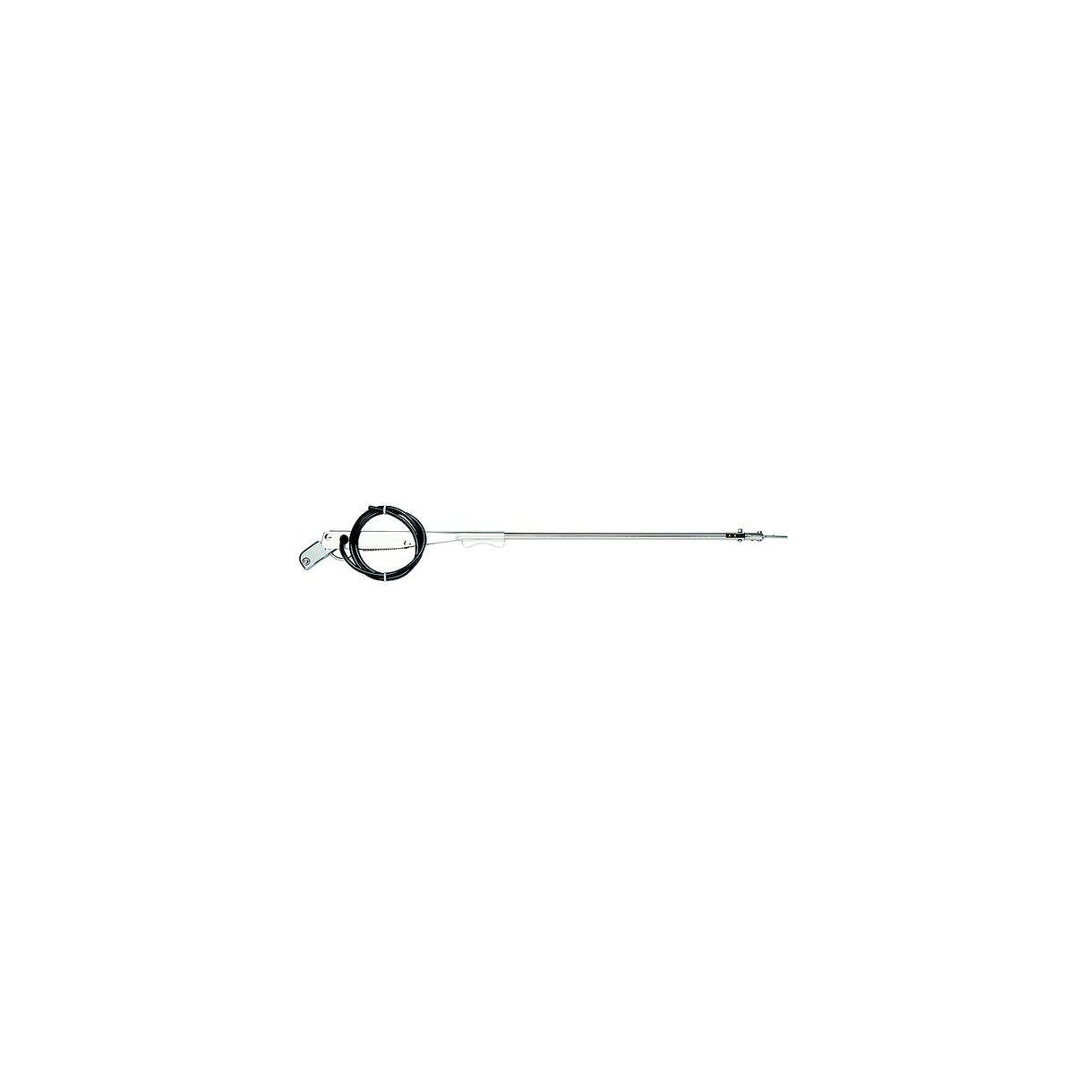 Marinco 33084W Premier Stainless Steel Single Arm w/Spray Nozzle, 15 to 20"