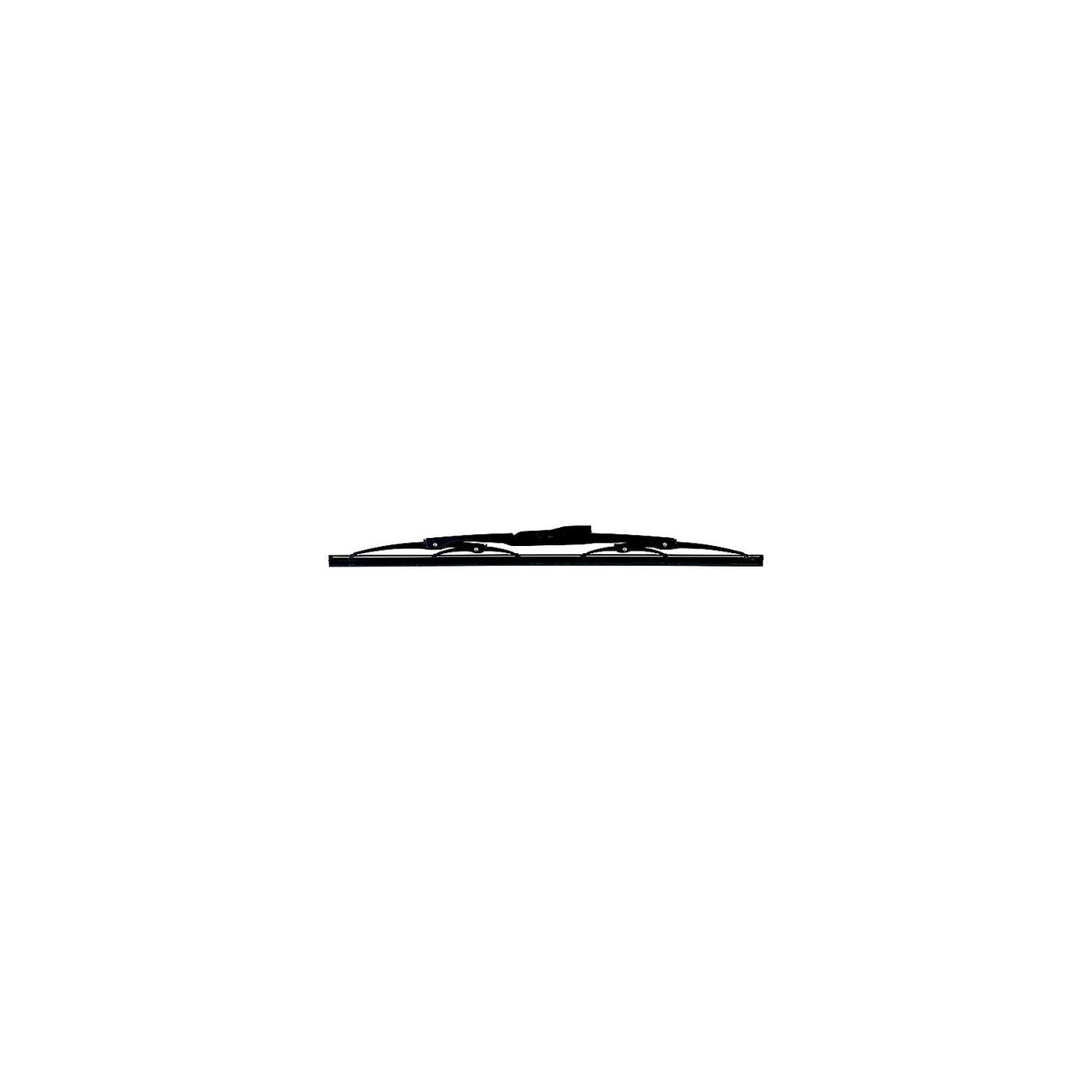 Marinco 34022B Deluxe Stainless Steel Wiper Blades w/Black Finish, 22"