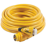 Marinco 50 Amp/125V EEL ShorePower Cordset 50 Amp 125V, Yellow