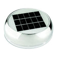 Marinco Day/Night Solar Vent, 3" Stainless Steel