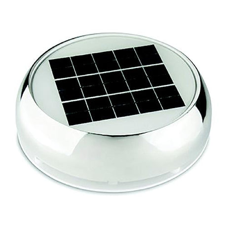 Marinco Day/Night Solar Vent, 3" Stainless Steel