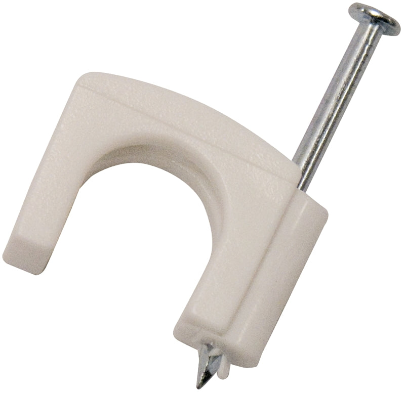 Gardner Bender PR-50 Staple, 7/16 in W Crown, Polyethylene
