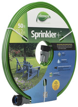 Swan ELTECV050 Sprinkler Hose, 50 ft L, Rubber, Green