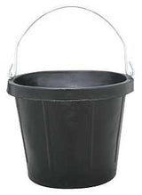 Fortex-Fortiflex N400-8 Utility Pail, 8 qt Volume, Rubber, Black