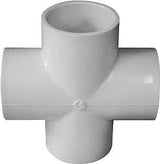 IPEX 435473 Pipe Cross, 1-1/2 in, PVC, SCH 40 Schedule