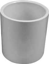 Genova 30130 Pipe Coupling, 3 in, Slip-Joint, PVC, White, SCH 40 Schedule, 450 psi Pressure