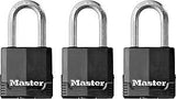 Master Lock Magnum Series M115XTRILF Padlock, 1-7/8 in W Body, Keyed Alike Key, 5/16 in Dia Shackle, 1-1/2 in H Shackle